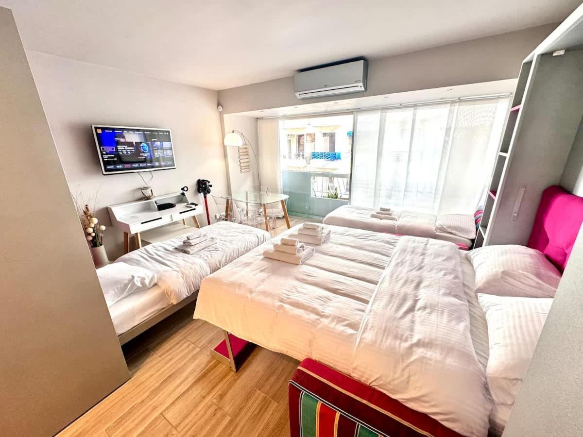 Ferienhaus At The Heart Of Carre D'or 2 Mins Sea Wi-fi